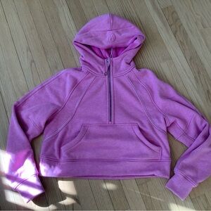 lululemon athletica Lavender Half-Zip Hoodie